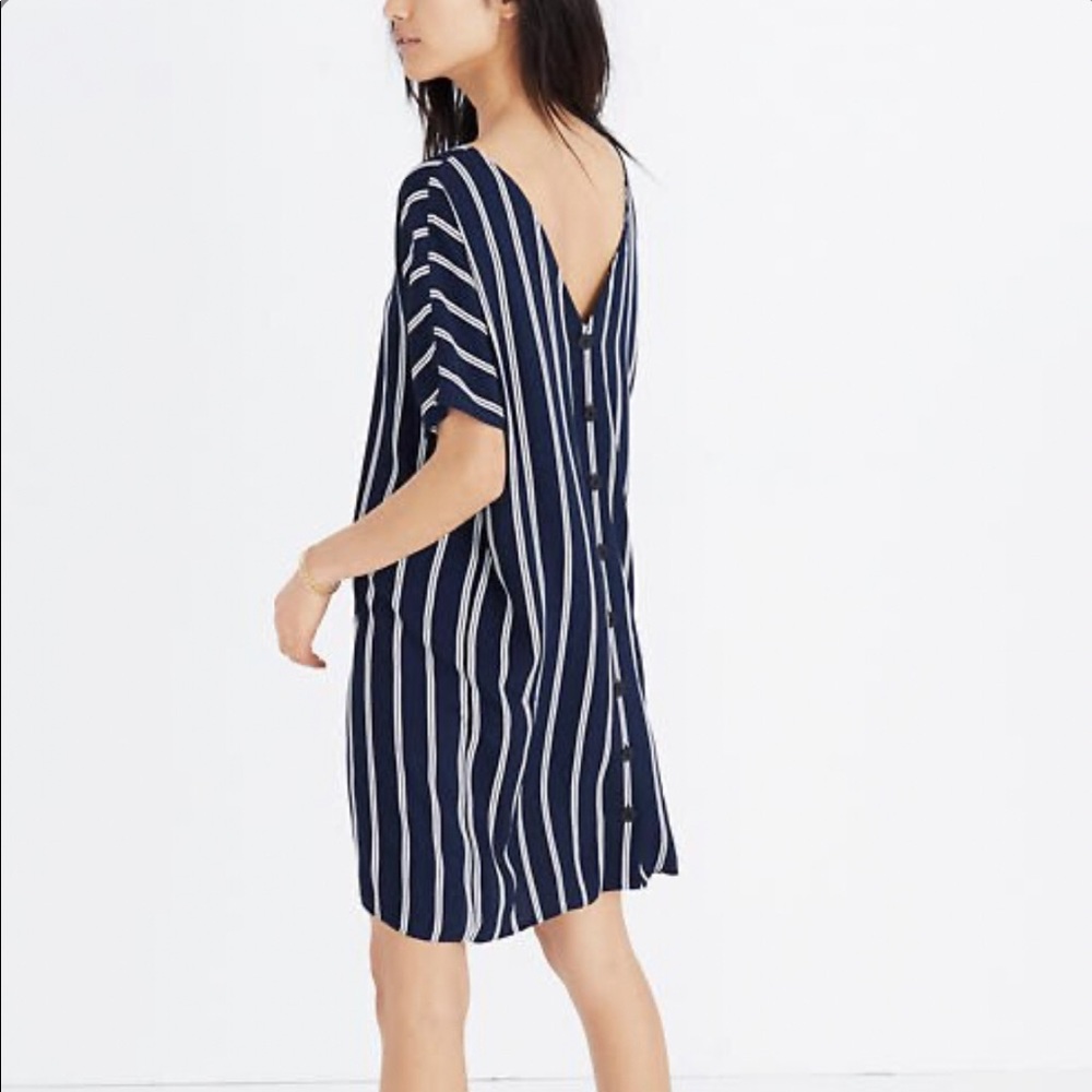 Madewell Striped Plaza Dress